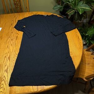 Eileen Fisher Black Dress Size Medium Viscose